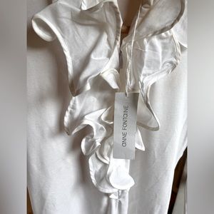 Fancy Anne Fountaine never worn shirt